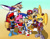 Size: 2048x1582 | Tagged: safe, artist:kittytale, amy rose, antoine d'coolette, big the cat, bunnie rabbot, cream the rabbit, knuckles the echidna, miles "tails" prower, rotor walrus, sally acorn, sonic the hedgehog, cat, chipmunk, coyote, echidna, fox, hedgehog, rabbit, walrus, 2026, alternate universe, au:all in (kittytale), daytime, eyebrow clipping through hair, female, freedom fighters, group, hand on another's shoulder, hand on hip, hugging, looking at each other, male, redraw, roboticized, smile, smiling at each other, tears, tears of happiness