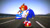 Size: 1280x720 | Tagged: safe, artist:shadster669, sally acorn, sonic the hedgehog, chipmunk, hedgehog, 2015, 3d, daytime, duo, extreme gear, female, gmod, looking at each other, male, road, sally x sonic, sally's ringblader outfit, shipping, straight, teaching, vehicle