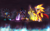 Size: 1500x924 | Tagged: safe, artist:faezza, caliburn, shadow the hedgehog, silver the hedgehog, sonic the hedgehog, hedgehog, sonic and the black knight, 2009, excalibur sonic, fire, flame, glow, holding something, knight armor, looking offscreen, male, sir galahad, sir lancelot, standing, sword, trio, weapon