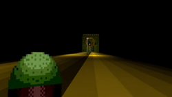 Size: 1920x1080 | Tagged: safe, star light zone, 3d, no characters, plant, plant pot, ring, warp ring