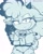 Size: 1645x2048 | Tagged: safe, artist:enn_luigi07, lanolin the sheep, sheep, arms folded, female, frown, looking at viewer, outline, solo, white outline
