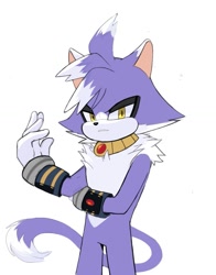 Size: 961x1228 | Tagged: safe, artist:sora_drawing_0, oc, oc:light the cat (sora drawing 0), cat, 2022, fankid, looking at viewer, male, parent:blaze, parent:silver, parents:silvaze, pose, simple background, solo, white background