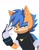 Size: 1089x1385 | Tagged: safe, artist:sora_drawing_0, oc, oc:nimble acorn (sora drawing 0), chipmunk, 2022, clothes, fankid, fully clothed, looking at viewer, male, parent:sally, parent:sonic, parents:sonally, pose, shirt, simple background, sketch, solo, teenager, white background