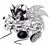 Size: 4096x3719 | Tagged: safe, artist:guitar_00000001, shadow the hedgehog, sonic the hedgehog, 2026, cross popping vein, duo, gaming, gaming controller, greyscale, korean text, male, monochrome, mouth open, playing videogame, simple background, sitting, treads, white background