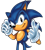 Size: 1280x1429 | Tagged: safe, artist:themysteriousvampire, sonic the hedgehog, hedgehog, 2026, classic sonic, lineless, looking at viewer, simple background, smile, transparent background