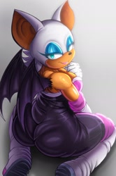 Size: 1276x1921 | Tagged: suggestive, artist:kwalker1009, rouge the bat