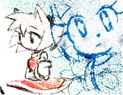 Size: 1418x1094 | Tagged: safe, artist:amydaily, amy rose, 2026, amybetes, cute, hand on arm, line art, simple background, sketch, solo, white background