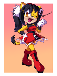 Size: 800x1050 | Tagged: safe, artist:amipiyoart, artist:kyarathewolf, honey the cat