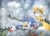 Size: 1900x1360 | Tagged: safe, artist:finikart, miles "tails" prower, sonic the hedgehog, bird, fox, hedgehog, 2023, clouds, cloudy, daytime, duo, forest, frown, grey skies, literal animal, looking offscreen, lying down, lying on side, male, outdoors, sitting, tank, vehicle