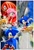 Size: 1405x2047 | Tagged: safe, artist:wwolforam, amy rose, knuckles the echidna, miles "tails" prower, sonic the hedgehog, city escape, sonic adventure 2, 2026, 3d, board, border, building, cyclone, daytime, group, looking at viewer, outdoors, road, smile, soap shoes, tails logo, team sonic