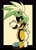 Size: 1493x2048 | Tagged: safe, artist:sapphire-shores, surge the tenrec, tenrec, 2026, clenched fist, female, grin, idw sonic the hedgehog, looking at viewer, redraw, sharp teeth, side view, smile, solo, standing