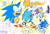 Size: 500x340 | Tagged: safe, artist:r0b0t1m3, sonic the hedgehog, super sonic, hedgehog, classic sonic, classic sonic (universe), male, scar, sketch, sketch page, smile, solo, super form, top surgery scars, trans boy sonic, trans male, transgender