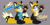 Size: 1677x847 | Tagged: safe, artist:sorachi-sora, miles "tails" prower, 2026, alternate universe, au:sugarhog, barefoot, character name, clothes, duality, eyewear on head, flat colors, frown, fur markings, gloves off, goggles, goggles on head, grey background, looking at viewer, male, overalls, pawpads, paws, redesign, simple background, solo, text, wrench