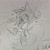 Size: 2046x2048 | Tagged: safe, artist:son1c, kit the fennec, miles "tails" prower, fox, 2025, arm fluff, character name, duo, english text, eyelashes, fennec, flying, freckles, looking at viewer, male, mid-air, monochrome, one fang, open smile, simple background, sketch, smile, solo focus, spinning tails, star (symbol), text, traditional media, v sign, wink