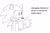 Size: 1080x722 | Tagged: safe, artist:ashyaoirulez124, sonic the hedgehog, 2026, english text, greyscale, implied robotnik, monochrome, simple background, sketch, solo, white background