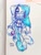 Size: 787x1024 | Tagged: safe, artist:threedots000, 2026, agender, agender soleil, chaos emerald, holding something, lunar the suger glider, monochrome, signature, simple background, soleil the sugar glider, solo, solo agender, standing, sugar glider, traditional media, white background