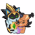 Size: 4096x4096 | Tagged: safe, artist:dragon22551, nicole the hololynx, sonic the hedgehog, lynx, 2023, blank background, cute, duo, eyes closed, female, grin, hand on another's hand, happy, hugging, male, nicole x shard, robot, shipping, smile, straight