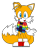 Size: 1242x1589 | Tagged: safe, artist:jacobst75, miles "tails" prower, fox, 2026, alternate outfit, clothes, face paint, flat colors, gay pride, jacket, looking at viewer, male, pride, pride month, rainbow flag, shirt, simple background, smile, solo, standing, transparent background