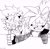 Size: 2048x1998 | Tagged: safe, artist:fartist2020, fiona fox, tangle the lemur, fox, lemur, archie sonic the hedgehog, female, idw sonic the hedgehog, juice box, spraying