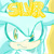 Size: 1280x1280 | Tagged: safe, artist:milesprowerdoodlez, silver the hedgehog, hedgehog, 2026, character name, english text, eyestrain, female, frown, looking at viewer, one fang, outline, solo, text