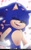 Size: 1278x2048 | Tagged: safe, artist:robopohttv, sonic the hedgehog, hedgehog, 2026, cute, eyes closed, happy, heart, male, mouth open, petal, petals, signature, simple background, smile, solo, sonabetes, white background