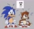 Size: 1711x1434 | Tagged: safe, artist:charmsterzz, miles "tails" prower, sonic the hedgehog, fox, hedgehog, adventures of sonic the hedgehog, 2026, duo, faic, flat colors, frown, grey background, male, redraw, reference inset, simple background, standing, worried