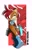 Size: 1386x2189 | Tagged: safe, artist:derekunleashed, sally acorn, chipmunk, 2023, clenched fist, english text, female, gun, holding something, lidded eyes, looking back, looking offscreen, looking up, pistol, ringblader, sally's vest and boots, shrunken pupils, solo, weapon