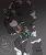 Size: 1000x1200 | Tagged: safe, artist:aoshibazakura95, mephiles the dark, comic:tenebrae, 2024, alternate universe, crying, gradient background, grey background, hand on own face, japanese text, lidded eyes, sad, simple background, solo, tears, thought bubble