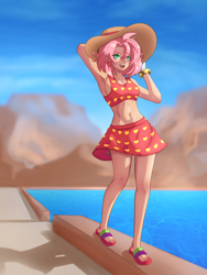 Size: 2006x2674 | Tagged: safe, artist:alwixv, amy rose, human, humanized, solo female