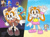 Size: 1280x945 | Tagged: safe, artist:flameheart87, cheese (chao), cream the rabbit, chao, rabbit, buck teeth, clothes, detective hat, duo, hat, magnifying glass, outline, poncho, reference inset, skirt, swimsuit