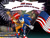 Size: 4485x3418 | Tagged: safe, artist:shanahat, sally acorn, sonic the hedgehog, chipmunk, hedgehog, 2026, 4th of july, american flag, anniversary, building, country flag, dialogue, duo, english text, female, fireworks, flag, holding something, holding them, looking at viewer, male, nighttime, pose, sally x sonic, sally's vest and boots, shipping, smile, speech bubble, straight, white house