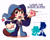 Size: 2048x1625 | Tagged: safe, artist:jesterjesteringjesterly, 2025, agender, agender soleil, character name, clothes, cute, english text, lunar the suger glider, lunarbetes, pawpads, paws, reference inset, silhouette, simple background, smile, soleil the sugar glider, soleilabetes, solo, solo agender, sugar glider, text, white background