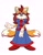 Size: 1583x2048 | Tagged: safe, artist:notsweetdandy, rosemary prower, fox, 2026, clothes, dress, glasses, looking at viewer, redesign, simple background, smile, solo, standing, two tails, white background