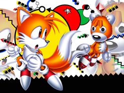 Size: 1600x1200 | Tagged: safe, artist:oneloafposting, miles "tails" prower, tails doll