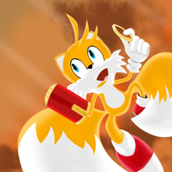 Size: 894x894 | Tagged: safe, artist:thecakeee, miles "tails" prower