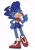 Size: 1440x2048 | Tagged: safe, artist:jadepesky, sonia acorn, chipmunk, 2026, female, hand on hip, looking at viewer, parent:sally, parent:sonic, parents:sonally, pose, raised eyebrow, redesign, simple background, smile, smiling at viewer, solo, standing, standing on one leg, teenager, thump up, white background