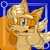 Size: 2000x2000 | Tagged: safe, artist:maxartist1537, miles "tails" prower, fox, 2026, looking at viewer, male, one eye closed, pose, simple background, solo