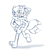 Size: 443x443 | Tagged: safe, artist:rexin, miles "tails" prower, sonic the hedgehog, 2016, barefoot, blushing, duo, gay, holding each other, line art, monochrome, mouth open, one eye closed, open smile, riding, riding on back, shipping, smile, sonic x tails, spot color, walking