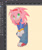 Size: 657x787 | Tagged: safe, artist:biru-devon, amy rose, hedgehog, ear piercing, female, looking offscreen, looking up, piercing, smile, solo