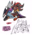 Size: 1280x1426 | Tagged: safe, artist:ffc1cb, rouge the bat, 2018, alternate outfit, bisexual, bisexual pride, clothes, cute, dialogue, duo, english text, eyeliner, female, nonbinary, nonbinary pride, nonbinary shadow, not shipping, pride clothes, rougabetes, shadowbetes, simple background, sitting, smile, speech bubble, talking, text, white background
