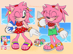 Size: 1524x1124 | Tagged: safe, artist:flameheart87, amy rose