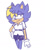 Size: 443x492 | Tagged: safe, artist:jadeyarts, bernadette hedgehog, hedgehog, female, hand on hip, lidded eyes, simple background, smile, solo, white background