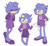 Size: 747x683 | Tagged: safe, artist:jadeyarts, bernadette hedgehog, hedgehog, female, hand on hip, hands behind back, older, simple background, smile, white background
