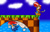 Size: 4433x2831 | Tagged: safe, artist:shanahat, nicole the handheld, sally acorn, sonic the hedgehog, chipmunk, hedgehog, green hill zone, 2026, clouds, daytime, duo, dust, dust clouds, female, holding something, looking at each other, loop, male, orange brown checkerboard, running, sally x sonic, sally's vest and boots, shipping, sitting, smile, smiling at each other, straight, water