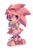 Size: 660x1012 | Tagged: safe, artist:l4zy_4le, amy rose, hedgehog, 2022, amy's schoolgirl outfit, amybetes, classic amy, classic sonic (universe), clothes, cute, eyelashes, female, hands together, shoelaces, simple background, skirt, smile, solo, standing, white background