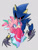 Size: 587x767 | Tagged: safe, artist:tr1shuu, amy rose, metal sonic, hedgehog, 2026, alternate outfit, amybetes, beanbrows, black sclera, cute, duo, eyebrow clipping through hair, female, grey background, looking at each other, male, metamy, robot, shipping, signature, simple background, straight