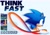 Size: 2048x1435 | Tagged: safe, artist:sirpyes, sonic the hedgehog, hedgehog, green hill zone, sonic the hedgehog (1991), 2026, alternate eye color, blue eyes, classic sonic, classic sonic (universe), clenched teeth, dust clouds, english text, hand on ground, lineless, live and learn, male, marble zone, running, scrap brain zone, side view, simple background, smile, solo, song lyrics, super peel-out, text, white background