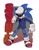 Size: 1321x1678 | Tagged: safe, artist:emptyloong1, sonic the hedgehog, hedgehog, the murder of sonic the hedgehog, alternate outfit, character name, clothes, english text, hat, male, solo