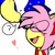 Size: 500x500 | Tagged: safe, artist:umbra-flower, amy rose, sonic the hedgehog, hedgehog, 2009, amy x sonic, amy's halterneck dress, clothes, dress, duo, eyes closed, female, frown, happy, heart, male, mouth open, open smile, question mark, shipping, shrunken pupils, simple background, smile, speech bubble, straight, sweatdrop, white background