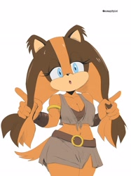 Size: 2632x3510 | Tagged: safe, artist:soranygyart, sticks the badger
